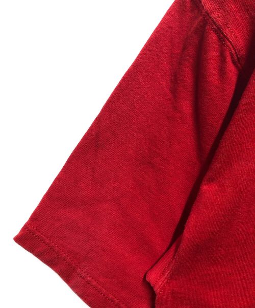 have a hardcore day（ハブアハードコアデイ）have a hardcore day (ハブアハードコアデイ) 半袖カットソー レッド サイズ:Ｍの古着・服飾アイテム