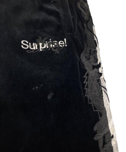 doublet（ダブレット）doublet (ダブレット) LINED CHAOS EMBROIDERY TRACK PANTS ブラック サイズ:Ｍの古着・服飾アイテム