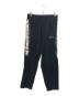 doublet（ダブレット）の古着「LINED CHAOS EMBROIDERY TRACK PANTS」｜ブラック