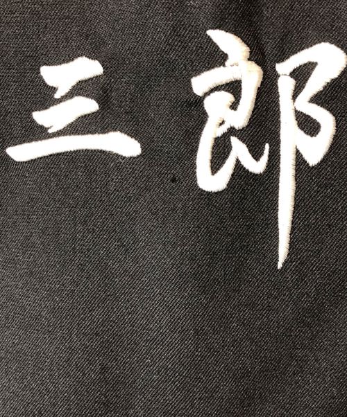 sulvam（サルバム）sulvam (サルバム) KOZABURO (コウザブロウ) バッグアニマル刺繍コーチジャケット ブラック サイズ:Sの古着・服飾アイテム