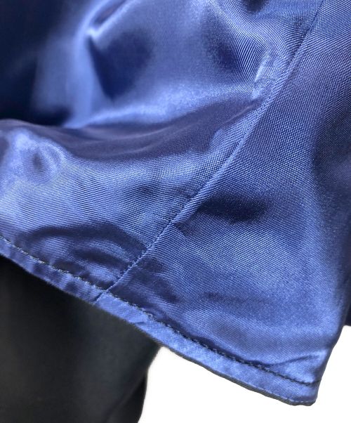 sulvam（サルバム）sulvam (サルバム) KOZABURO (コウザブロウ) バッグアニマル刺繍コーチジャケット ブラック サイズ:Sの古着・服飾アイテム