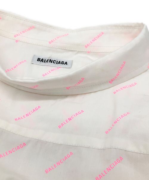 BALENCIAGA（バレンシアガ）BALENCIAGA (バレンシアガ) ポプリンシャツ ホワイト サイズ:SIZE 34の古着・服飾アイテム
