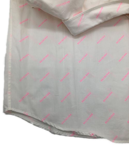 BALENCIAGA（バレンシアガ）BALENCIAGA (バレンシアガ) ポプリンシャツ ホワイト サイズ:SIZE 34の古着・服飾アイテム