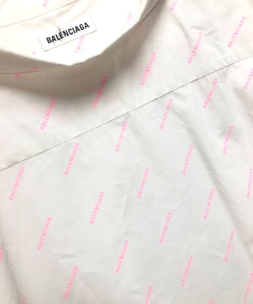 BALENCIAGA（バレンシアガ）BALENCIAGA (バレンシアガ) ポプリンシャツ ホワイト サイズ:SIZE 34の古着・服飾アイテム