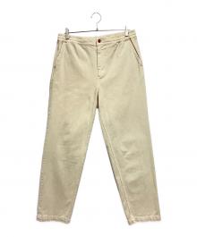 OUTERKNOWN（アウターノーン）の古着「ワイドパンツ」｜ベージュ
