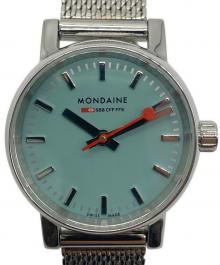 MONDAINE（モンディーン）の古着「腕時計」｜スカイブルー