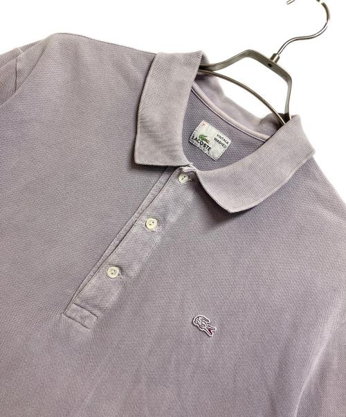 LACOSTE（ラコステ）LACOSTE (ラコステ) 半袖ポロシャツ パープル サイズ:7の古着・服飾アイテム