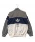 adidas (アディダス) トラックジャケット グレー×ネイビー サイズ:US M：9000円