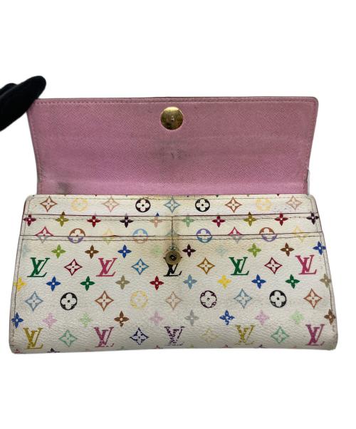 LOUIS VUITTON（ルイ ヴィトン）LOUIS VUITTON (ルイ ヴィトン) ポシェット・ポルトモネクレディ ホワイトの古着・服飾アイテム
