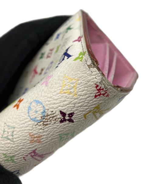 LOUIS VUITTON（ルイ ヴィトン）LOUIS VUITTON (ルイ ヴィトン) ポシェット・ポルトモネクレディ ホワイトの古着・服飾アイテム