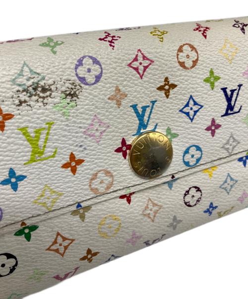 LOUIS VUITTON（ルイ ヴィトン）LOUIS VUITTON (ルイ ヴィトン) ポシェット・ポルトモネクレディ ホワイトの古着・服飾アイテム