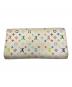 中古・古着 LOUIS VUITTON (ルイ ヴィトン) ポシェット・ポルトモネクレディ ホワイト：6000円
