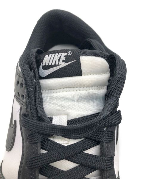 NIKE（ナイキ）NIKE (ナイキ) WMNS DUNK LOW(ウィメンズ ダンク ロー) ホワイト×ブラック サイズ:SIZE 25cm(US8)の古着・服飾アイテム