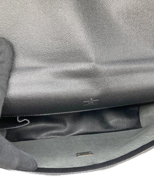 LOUIS VUITTON（ルイ ヴィトン）LOUIS VUITTON (ルイ ヴィトン) レザービジネスバッグ ブラックの古着・服飾アイテム