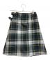 O'NEIL OF DUBLIN (オニールオブダブリン) チェックミディスカート グリーン×ホワイト サイズ:US 6：5000円
