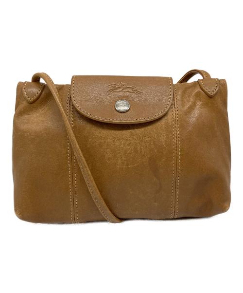 LONGCHAMP（ロンシャン）LONGCHAMP (ロンシャン) ショルダーバッグ ブラウンの古着・服飾アイテム