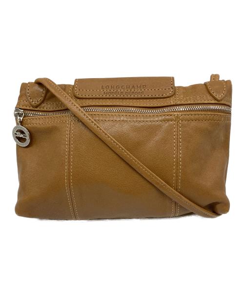 LONGCHAMP（ロンシャン）LONGCHAMP (ロンシャン) ショルダーバッグ ブラウンの古着・服飾アイテム