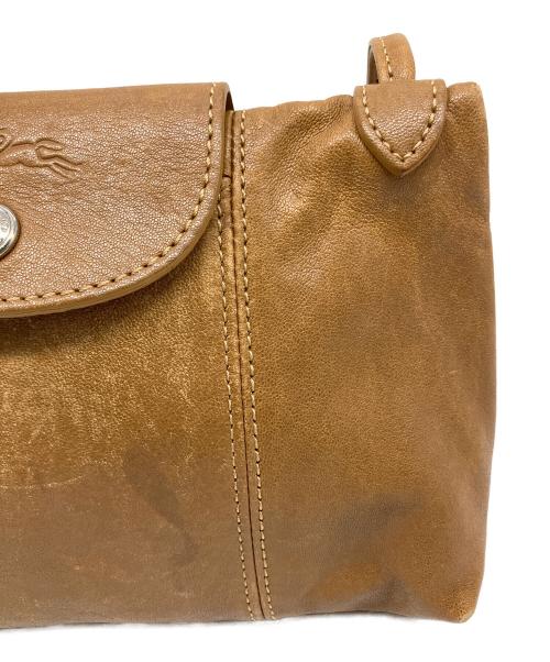 LONGCHAMP（ロンシャン）LONGCHAMP (ロンシャン) ショルダーバッグ ブラウンの古着・服飾アイテム
