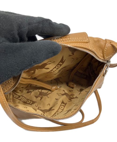 LONGCHAMP（ロンシャン）LONGCHAMP (ロンシャン) ショルダーバッグ ブラウンの古着・服飾アイテム