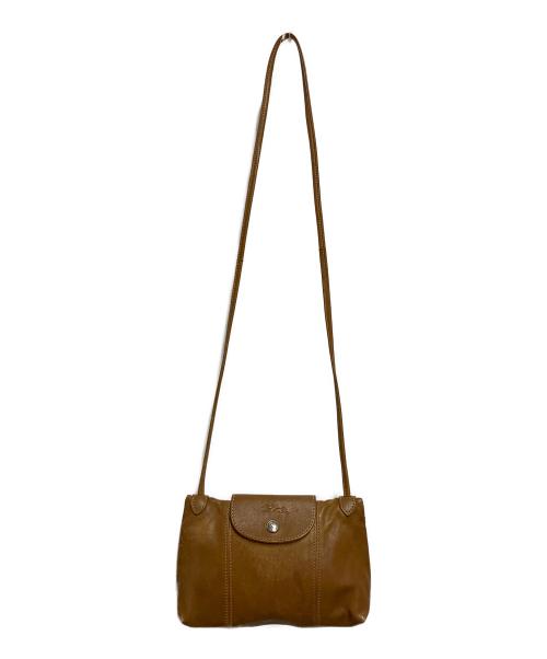 LONGCHAMP（ロンシャン）LONGCHAMP (ロンシャン) ショルダーバッグ ブラウンの古着・服飾アイテム