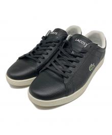 LACOSTE（ラコステ）の古着「スニーカー」｜ブラック