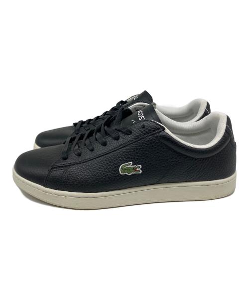 LACOSTE（ラコステ）LACOSTE (ラコステ) スニーカー ブラック サイズ:UK9(27cm)の古着・服飾アイテム