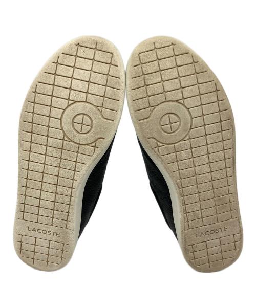 LACOSTE（ラコステ）LACOSTE (ラコステ) スニーカー ブラック サイズ:UK9(27cm)の古着・服飾アイテム