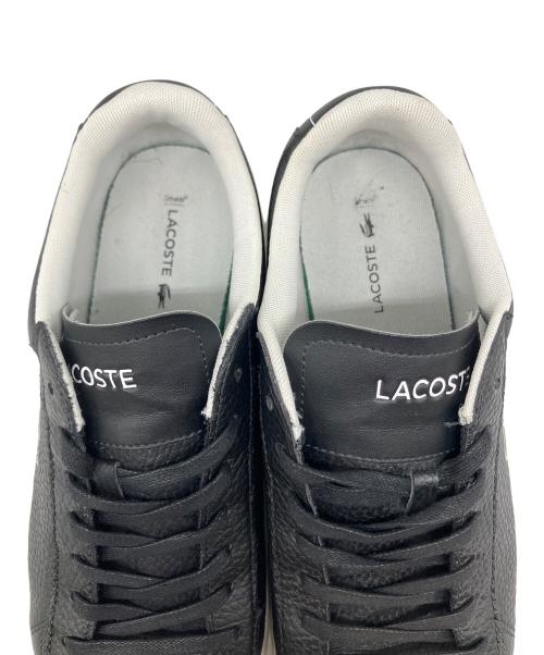 LACOSTE（ラコステ）LACOSTE (ラコステ) スニーカー ブラック サイズ:UK9(27cm)の古着・服飾アイテム