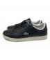 LACOSTE (ラコステ) スニーカー ブラック サイズ:UK9(27cm)：7000円