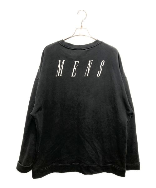 OFFWHITE（オフホワイト）OFFWHITE (オフホワイト) オーバーサイズスウェット ブラック サイズ:Lの古着・服飾アイテム