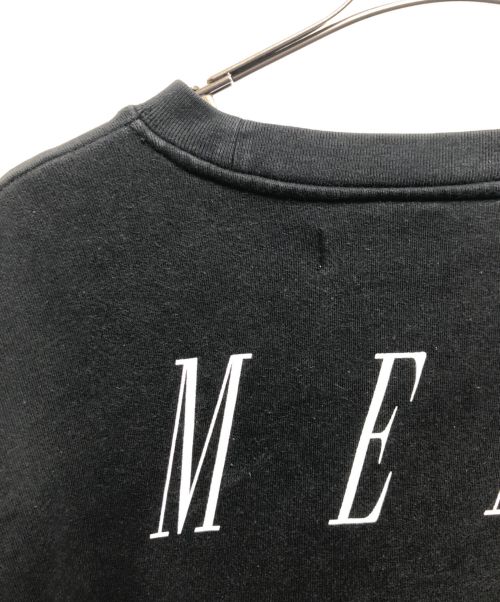 OFFWHITE（オフホワイト）OFFWHITE (オフホワイト) オーバーサイズスウェット ブラック サイズ:Lの古着・服飾アイテム