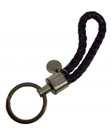 中古・古着通販】BOTTEGA VENETA (ボッテガベネタ) レザーキーリング