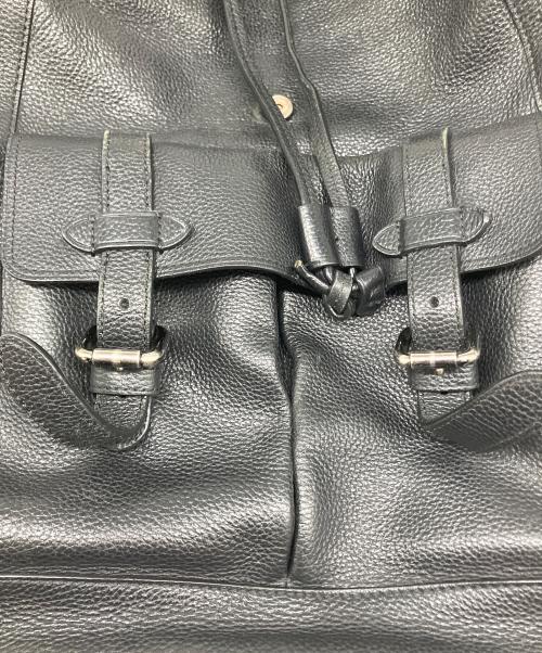 COACH（コーチ）COACH (コーチ) レザーリュック ブラックの古着・服飾アイテム