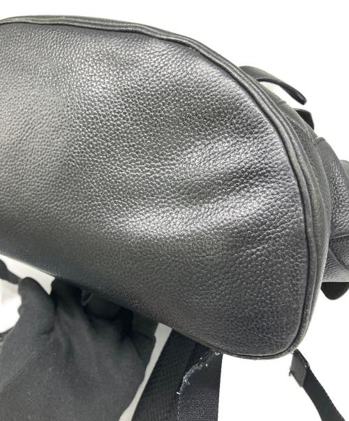 COACH（コーチ）COACH (コーチ) レザーリュック ブラックの古着・服飾アイテム