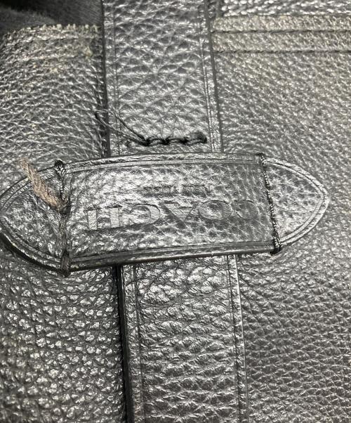 COACH（コーチ）COACH (コーチ) レザーリュック ブラックの古着・服飾アイテム