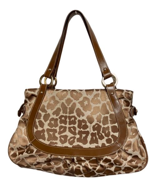 FENDI（フェンディ）FENDI (フェンディ) ハンドバッグ ブラウンの古着・服飾アイテム