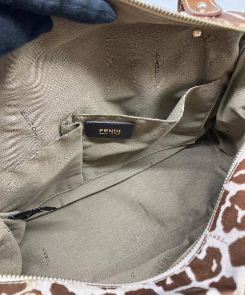 FENDI（フェンディ）FENDI (フェンディ) ハンドバッグ ブラウンの古着・服飾アイテム