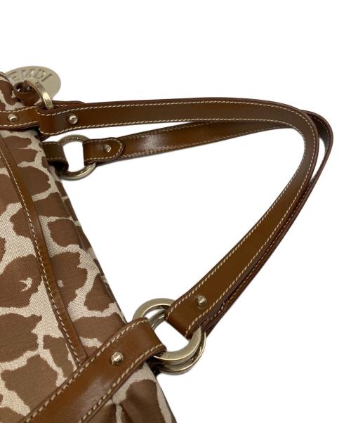 FENDI（フェンディ）FENDI (フェンディ) ハンドバッグ ブラウンの古着・服飾アイテム