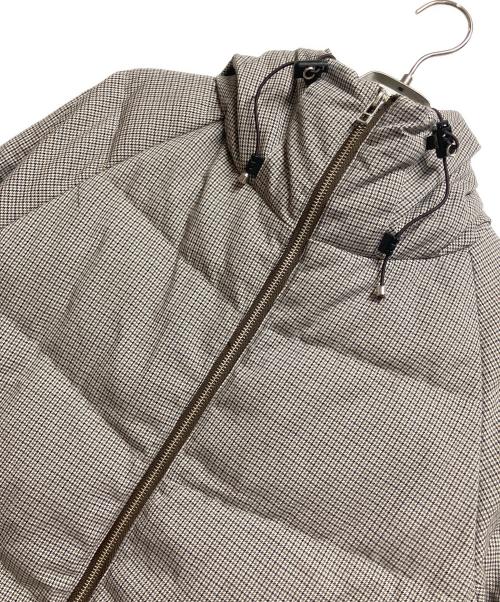 JOINT WORKS（ジョイントワークス）JOINT WORKS (ジョイントワークス) ダウンジャケット グレー×ベージュ サイズ:Ｌの古着・服飾アイテム