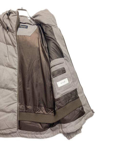 JOINT WORKS（ジョイントワークス）JOINT WORKS (ジョイントワークス) ダウンジャケット グレー×ベージュ サイズ:Ｌの古着・服飾アイテム