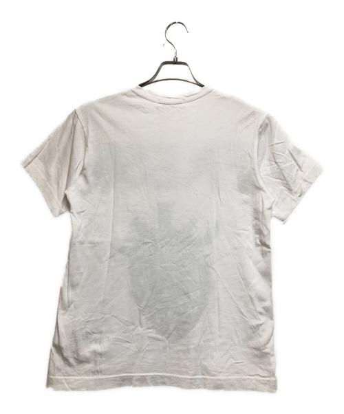 COMME des GARCONS SHIRT（コムデギャルソンシャツ）COMME des GARCONS SHIRT (コムデギャルソンシャツ) 半袖Tシャツ ホワイト サイズ:Mの古着・服飾アイテム