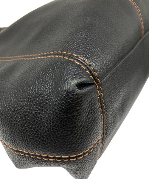 COACH（コーチ）COACH (コーチ) スタッズド ボーダー エンベリッシュメント トートバッグ ブラックの古着・服飾アイテム