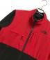THE NORTH FACE (ザ ノース フェイス) デナリジャケット ブラック×レッド サイズ:XS：5000円
