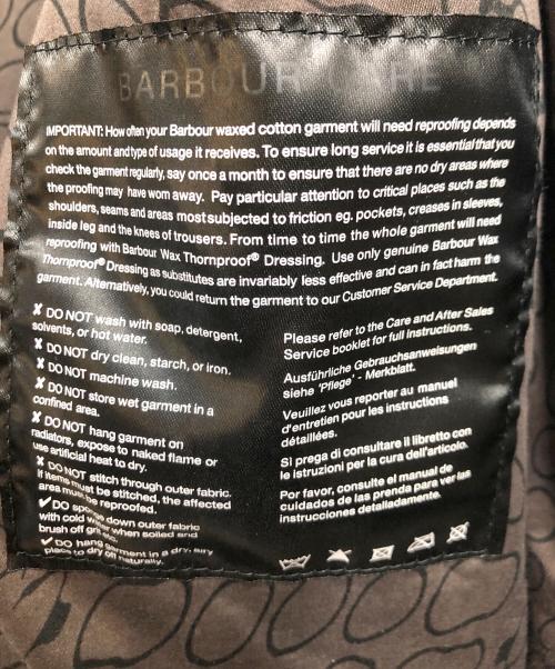 Barbour（バブアー）Barbour (バブアー) WORK NOT WORK (ワークノットワーク) SLダーハムジャケット ブラック サイズ:SIZE 34の古着・服飾アイテム