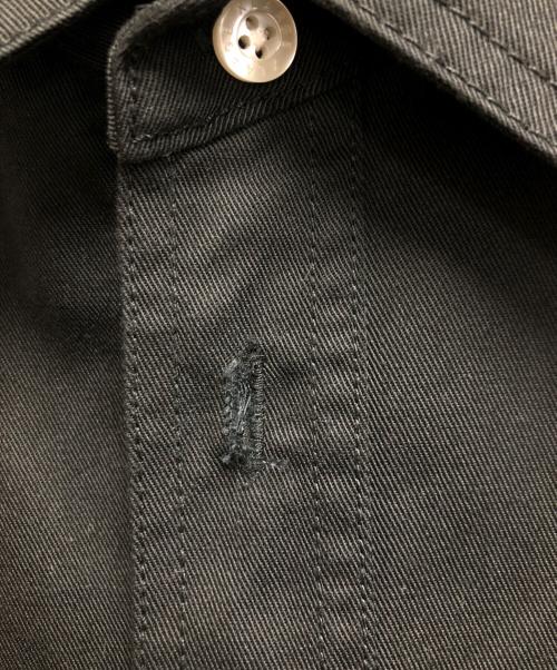 X-LARGE（エクストララージ）X-LARGE (エクストララージ) LOGO PATCH S/S WORK SHIRT ブラック サイズ:Ｍの古着・服飾アイテム