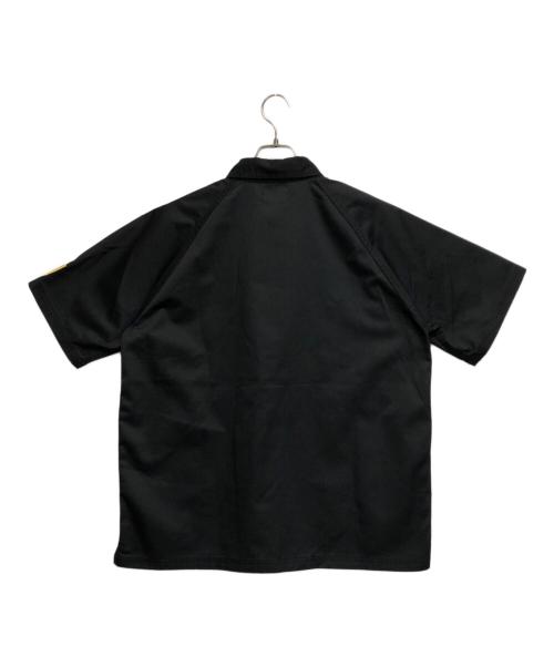 X-LARGE（エクストララージ）X-LARGE (エクストララージ) LOGO PATCH S/S WORK SHIRT ブラック サイズ:Ｍの古着・服飾アイテム