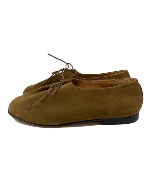 JACQUES SOLOVIERE（ジャック ソロヴィエール）Jacques Soloviere (ジャック ソロヴィエール) スウェードシューズ ブラウン サイズ:SIZE37の古着・服飾アイテム