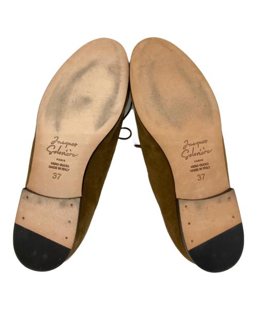 JACQUES SOLOVIERE（ジャック ソロヴィエール）Jacques Soloviere (ジャック ソロヴィエール) スウェードシューズ ブラウン サイズ:SIZE37の古着・服飾アイテム
