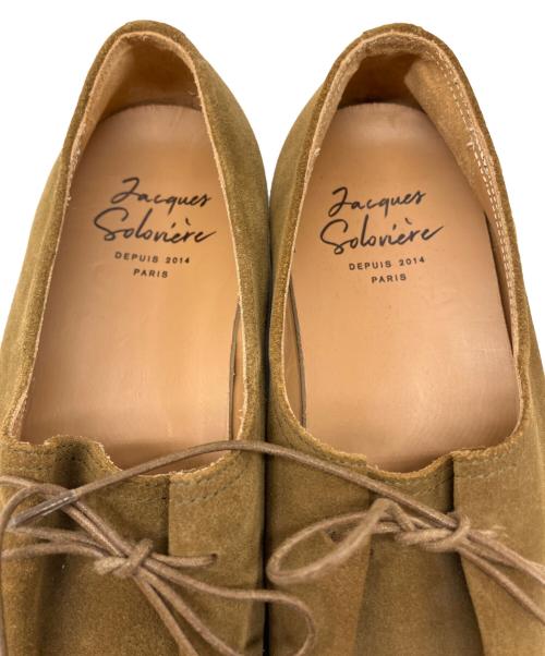 JACQUES SOLOVIERE（ジャック ソロヴィエール）Jacques Soloviere (ジャック ソロヴィエール) スウェードシューズ ブラウン サイズ:SIZE37の古着・服飾アイテム