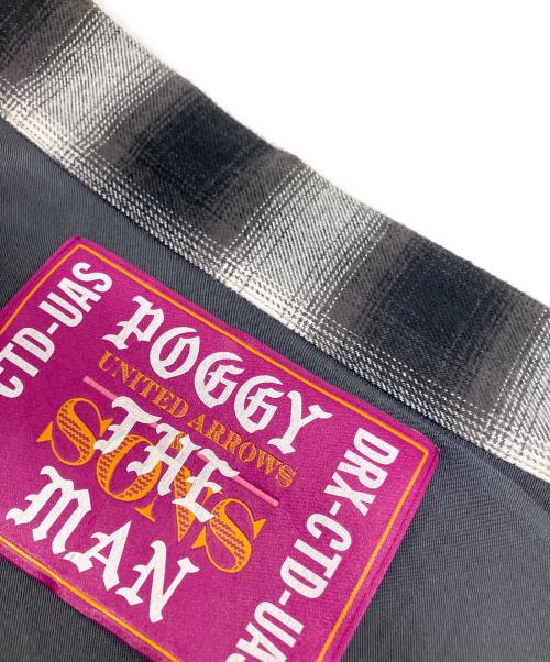 UNITED ARROWS & SONS（ユナイテッドアローズ アンド サンズ）UNITED ARROWS & SONS (ユナイテッドアローズ アンド サンズ) POGGY THE MAN (ポギーザマン) ジャケット ブラック サイズ:Ｍの古着・服飾アイテム